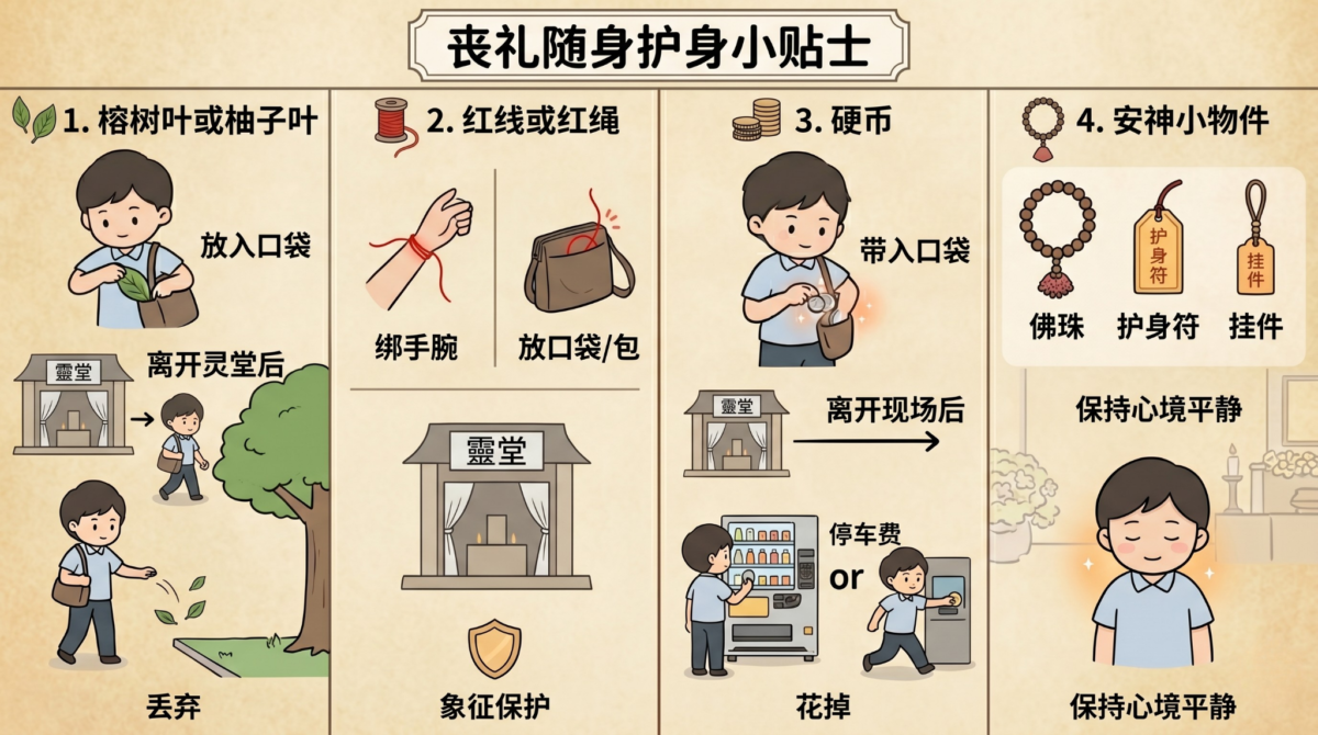 去丧礼要带什么辟邪 - Hong En Life