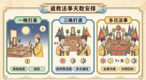 道教法事天数安排 - 弘恩生命礼仪